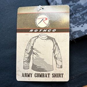 ROTHCO ARMY COMBAT SHIRT | NWT